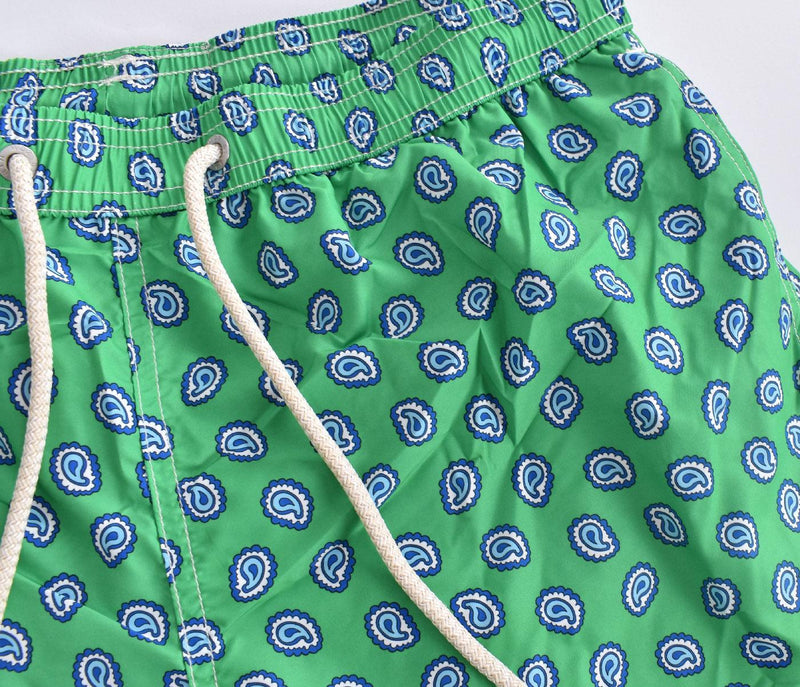Costume bagno Mc2 Saint Barth verde Paisley tie 