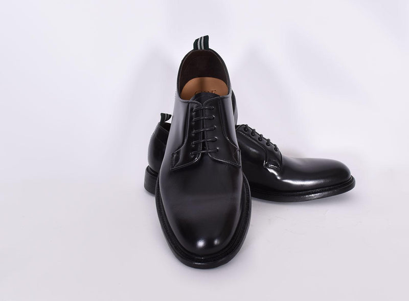 Scarpe Green George derby polished nere 