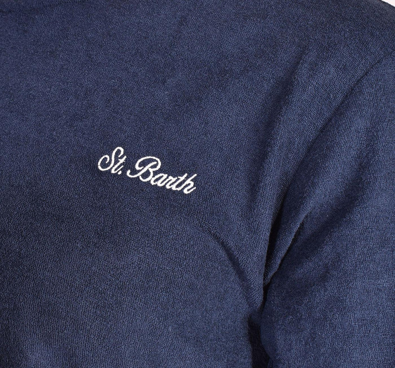 T-shirt Mc2 Saint Barth spugna blu sponge 