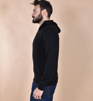 Maglia Cappuccio Gran Sasso Athleisure nero 57122 14801099 GRAN SASSO