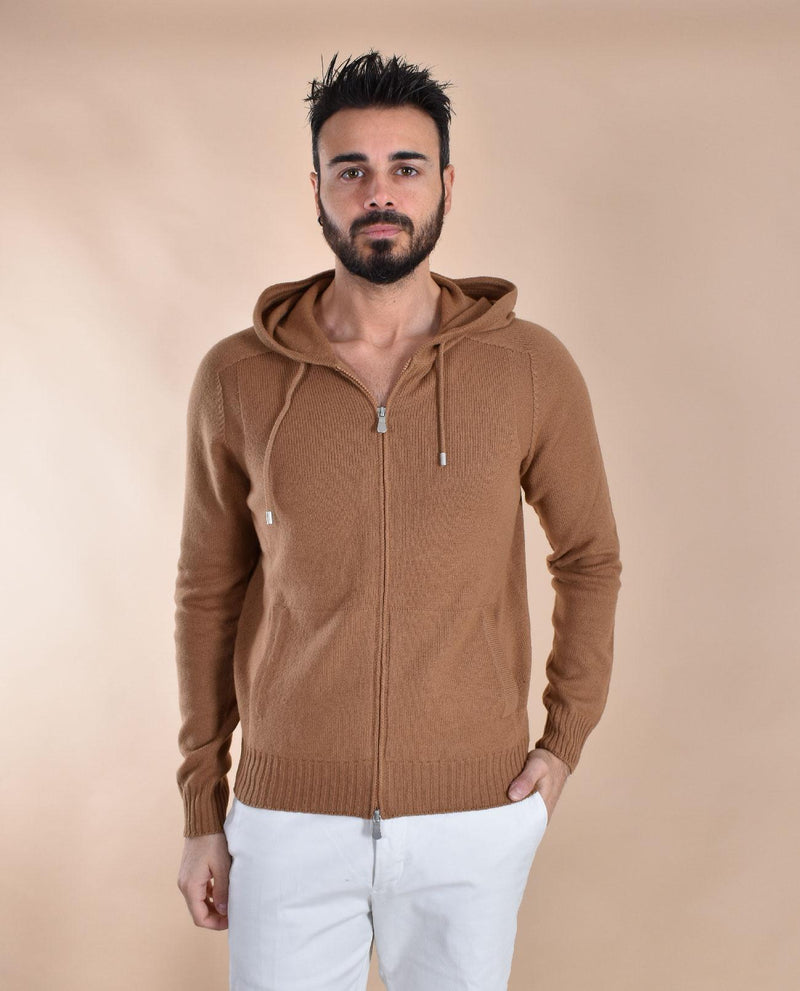 Felpa maglia Gran Sasso Super geelong marrone 24172 25024149 GRAN SASSO