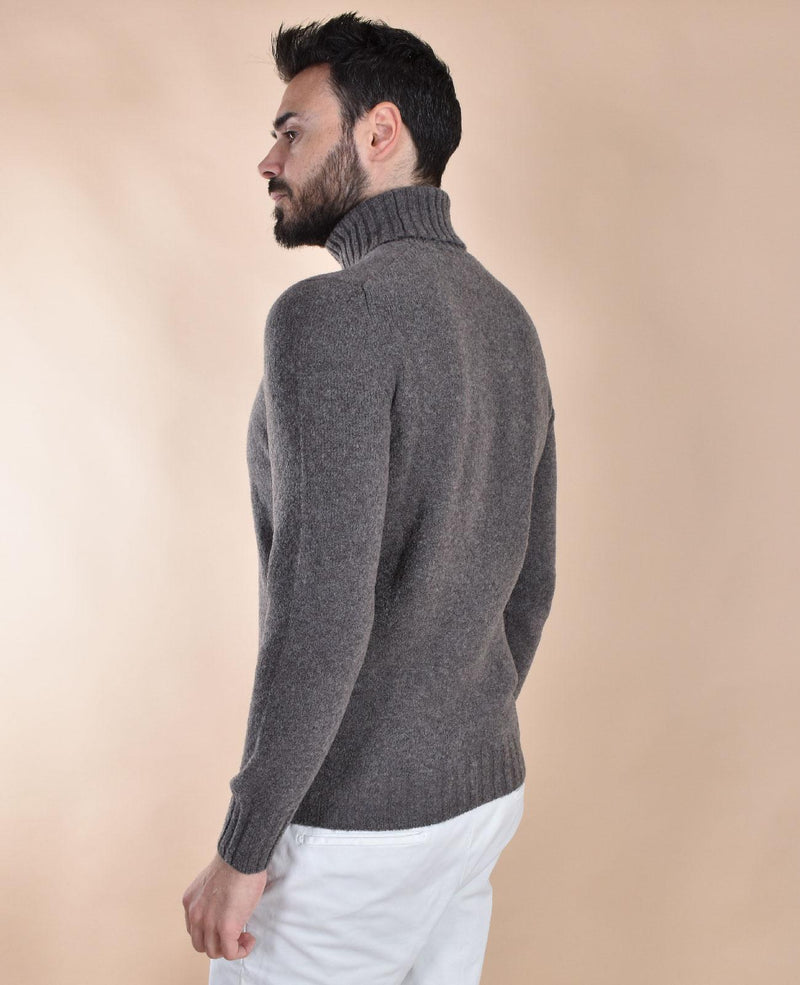 Dolcevita Gran Sasso lana soft marrone 23182 24014165 GRAN SASSO