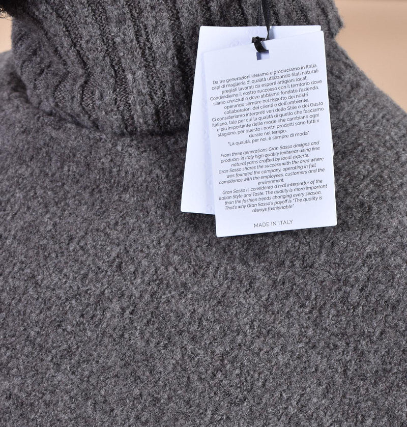 Dolcevita Gran Sasso lana soft marrone 23182 24014165 GRAN SASSO