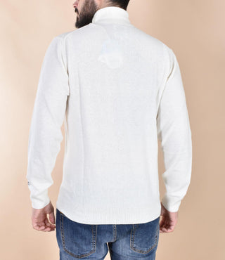 Maglia dolcevita Mc2 Saint Barth Vacanze di Natale logo bianca DL0222610 MC2 SAINT BARTH