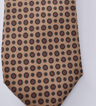 Cravatta Fefe seta cerchi sabbia 1728711 FEFE