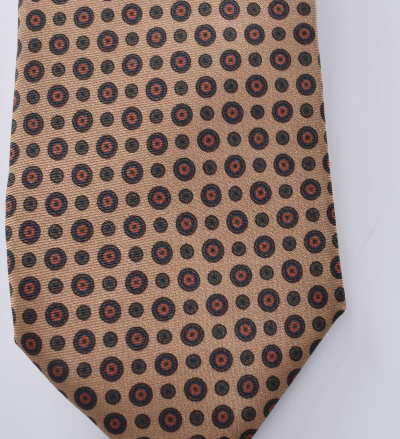 Cravatta Fefe seta cerchi sabbia 1728711 FEFE
