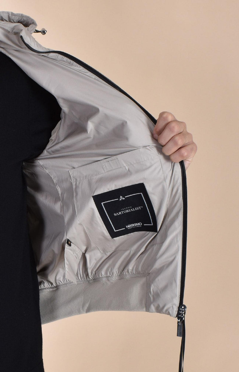 Giubbotto Heskimo doppio tessuto beige 944007102 HèSKIMO