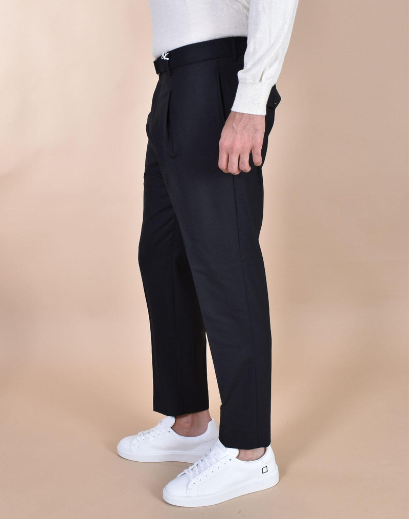 Pantalone Be Able Andy nero cinturino GBC AND01 BE ABLE