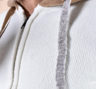 Maglia felpa BoB Mars bianco beige MARS01 BOB