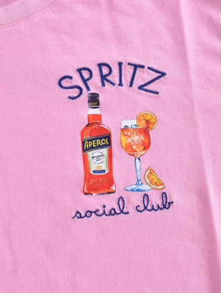 T-shirt Mc2 Saint Barth rosa spritz social club 0229323 MC2 SAINT BARTH