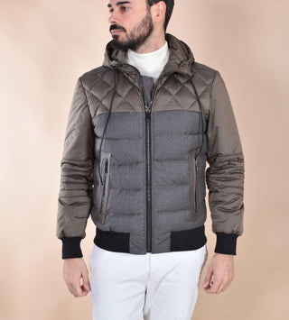 Giubbotto Piumino Yes London bronzo doppio tessuto XG526401 YES LONDON