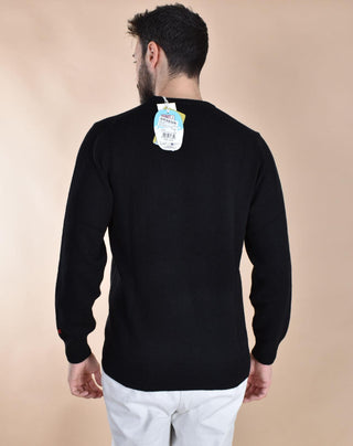 Maglia Mc2 Saint Barth Grinch CHristmas nera 0249000 MC2 SAINT BARTH