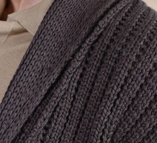 Cardigan Rakki maglione collo sciallato cioccolato old school soldier SOLDIER02 Rakkì