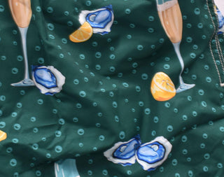 Costume bagno Mc2 Saint Barth rich meal verde calici 0127051 MC2 SAINT BARTH