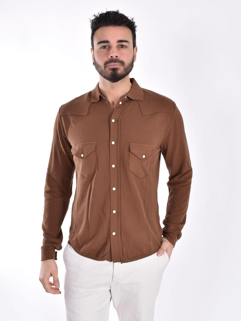 Camicia Rakki texana tabacco Mcqueen 