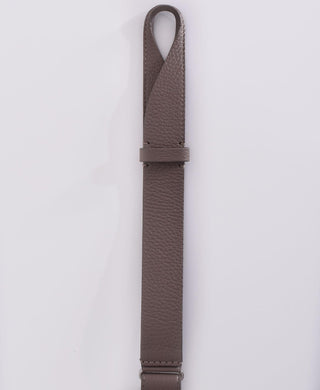 Cintura Orciani nobuckle micron fango NB003915 ORCIANI