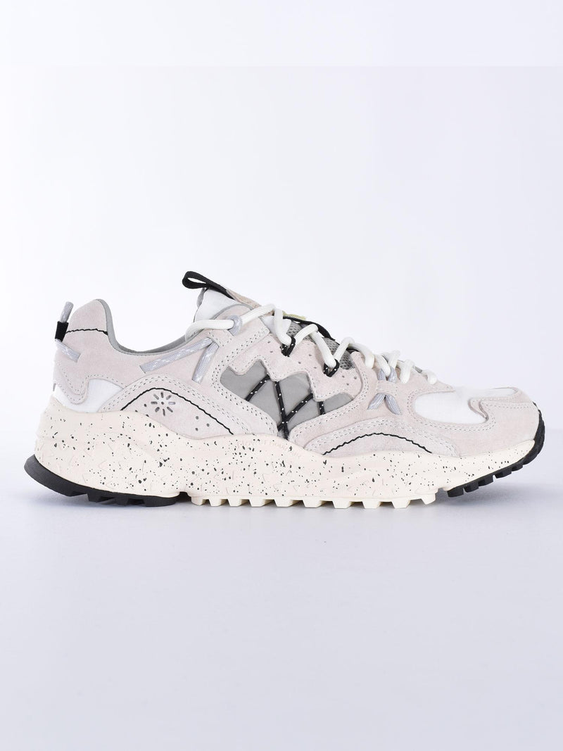 Sneakers Flower Montain Yamabushi bianco nero 