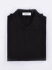 Polo Gran Sasso fresh cotton scollo V tennis nera