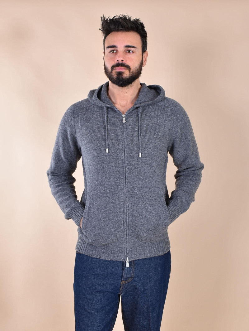 Felpa maglia Gran Sasso Super geelong grigio 24172 25024093 GRAN SASSO