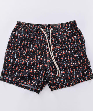 Costume bagno Mc2 Saint Barth double spritz nero 0270500 MC2 SAINT BARTH