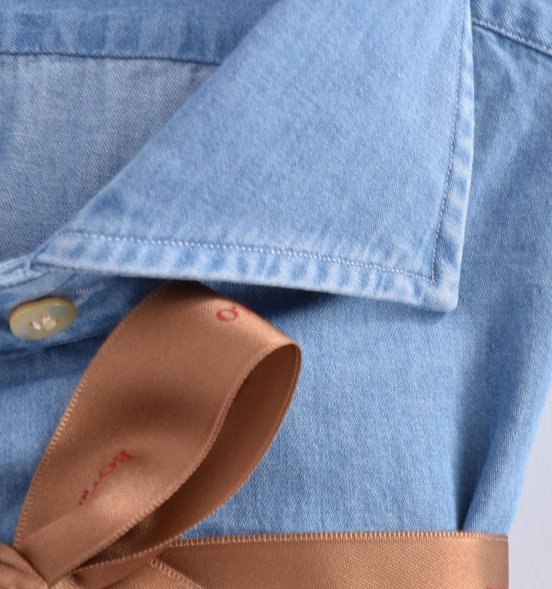 Camicia Borriello denim jeans Passion blu chiaro 90952 BORRIELLO