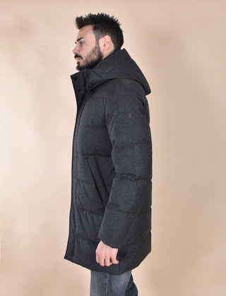 Giubbotto parka Duno Magnus Loro Piana antracite Levico MAGNUS480 DUNO