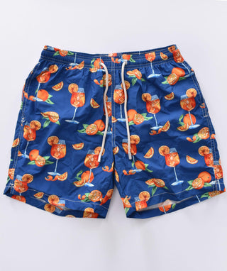 Costume bagno Mc2 Saint Barth orange taste blu 0548561 MC2 SAINT BARTH