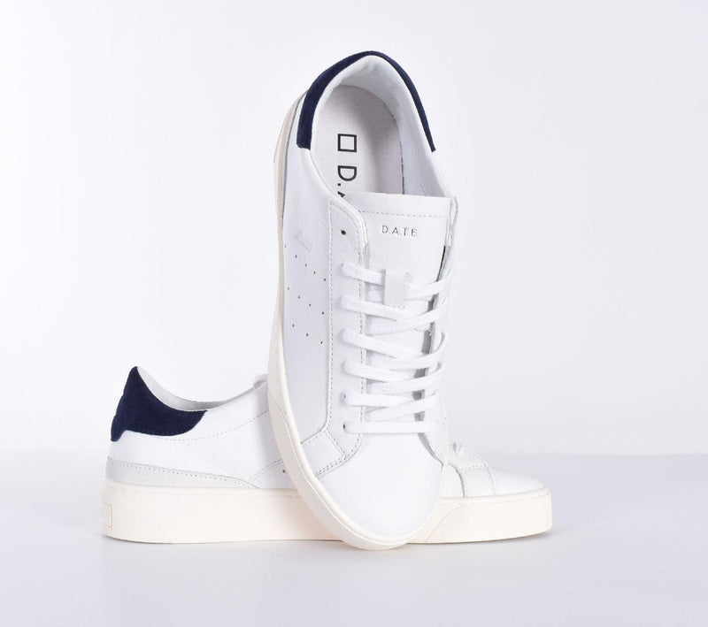 Sneakers DATE Sonica Calf bianco blu 