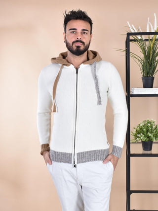 Maglia felpa BoB Mars bianco beige MARS01 BOB