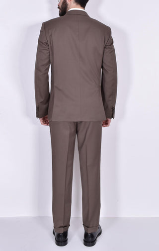 Abito Santaniello Vitale Barberis cacao 110's 4508V50656 SANTANIELLO
