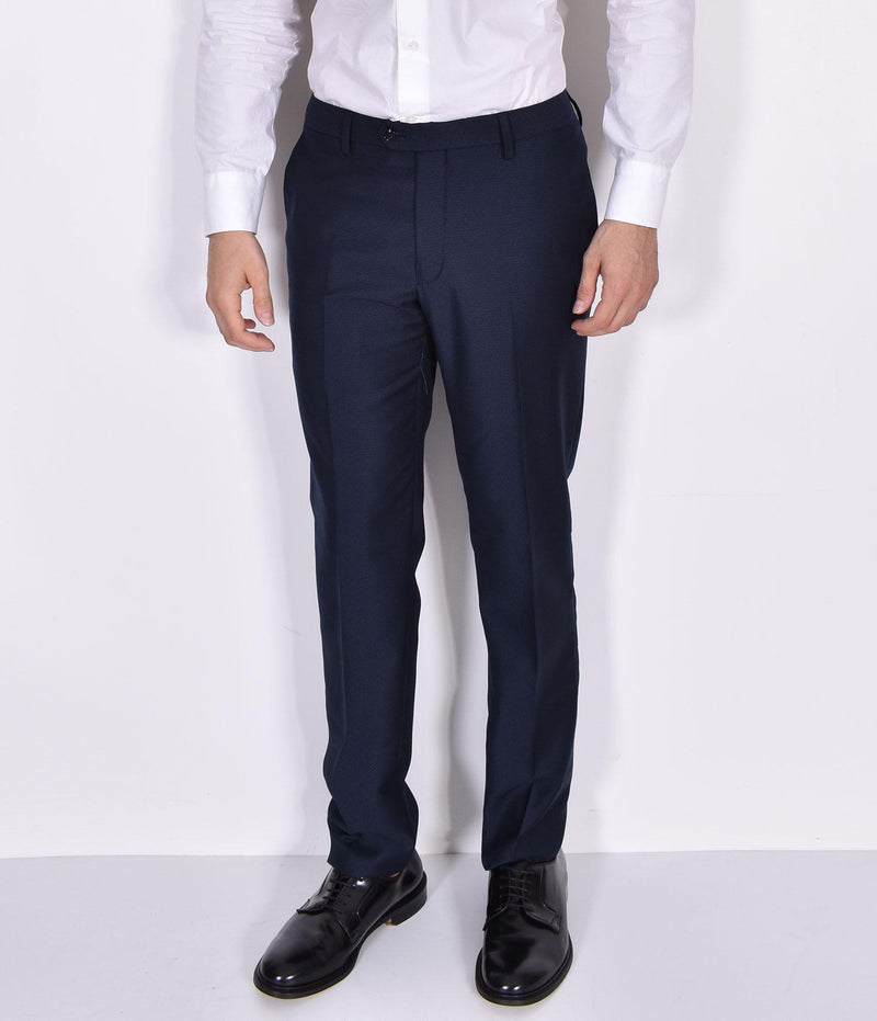 Abito Marcel Morel smoking gilet doppiopetto blu 
