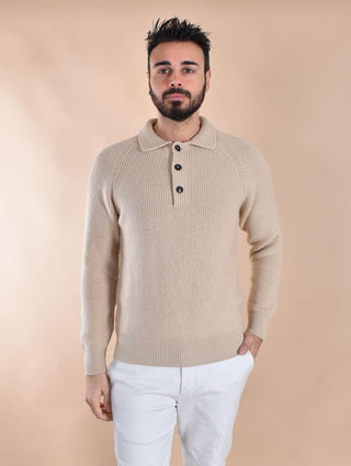 Polo maglione Circolo 1901 sweater merino beige CN5154871 CIRCOLO 1901