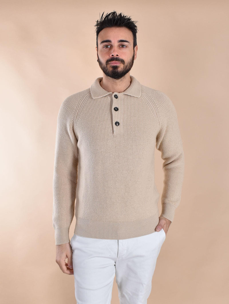 Polo maglione Circolo 1901 sweater merino beige CN5154871 CIRCOLO 1901