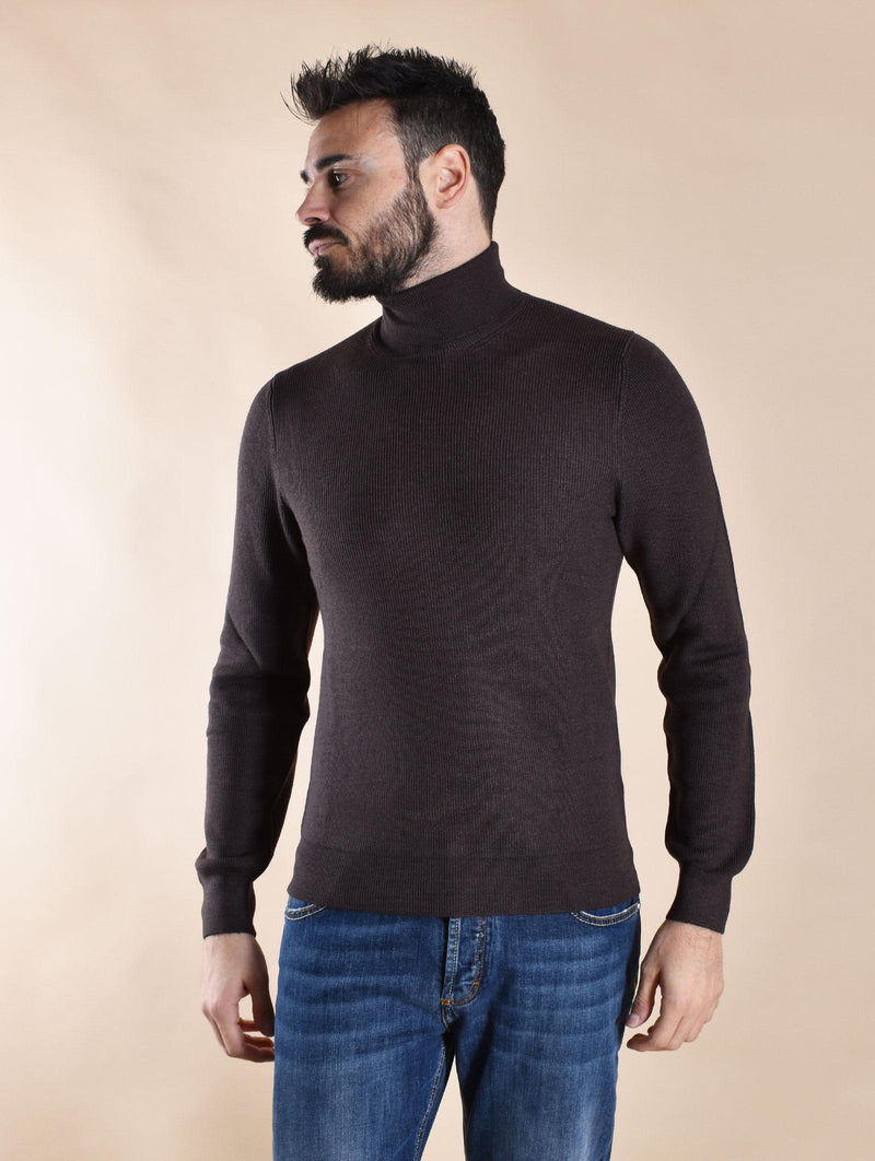 Dolcevita Tagliatore marrone Drew DREW308 TAGLIATORE