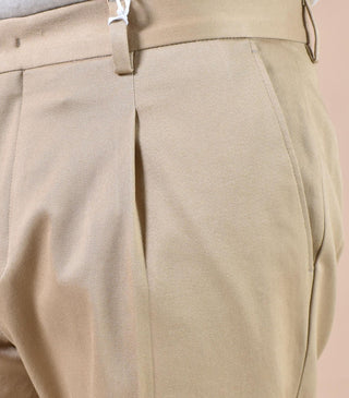 Pantalone Be Able ricky regular beige twill GSO GSO RICK01 BE ABLE
