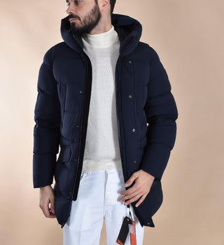 Parka Heskimo piumino blu superlight 44001901 HèSKIMO