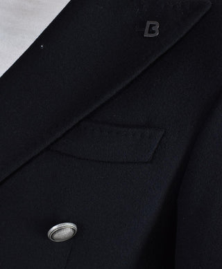 Cappotto Breras doppiopetto nero Lione LIONEC721167 BRERAS Milano