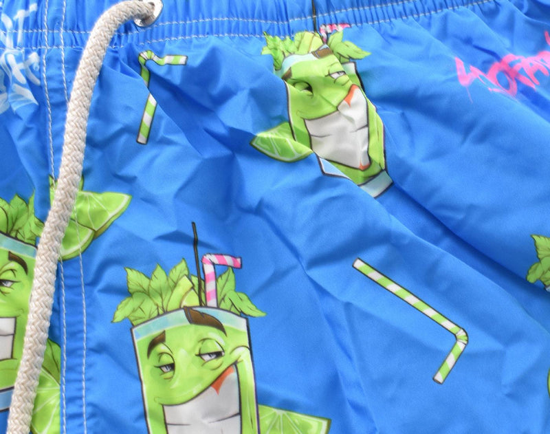 Costume bagno Mc2 Saint Barth Crypto mojito blu 