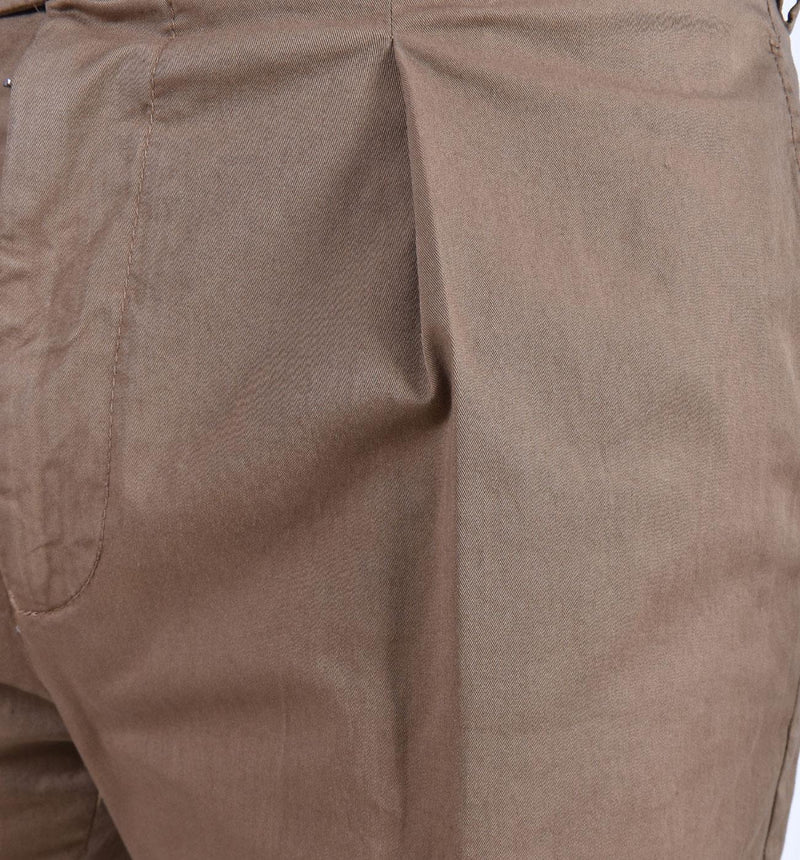 Pantalone Berwich cotone stretch miele 