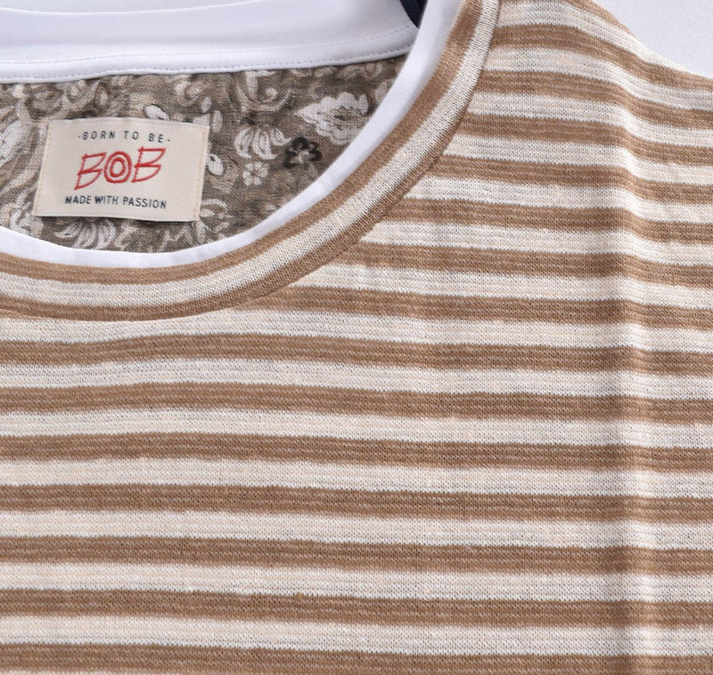 T-shirt BoB righe Coast beige 
