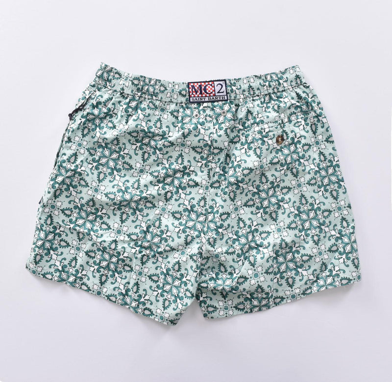 Costume bagno Mc2 Saint Barth verde acqua maj dawn 0183953 MC2 SAINT BARTH