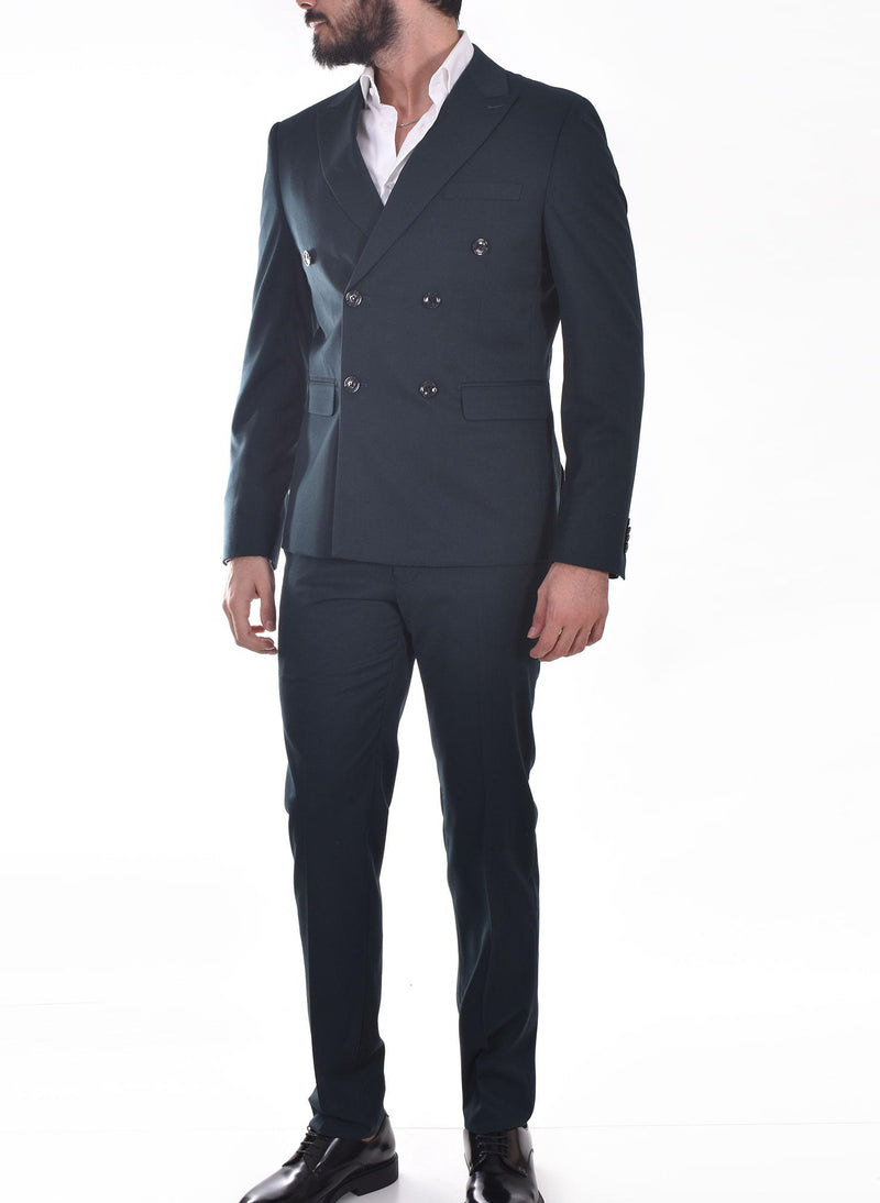 Abito Marcel Morel doppiopetto verde AB0262-8320 Marcel Morel