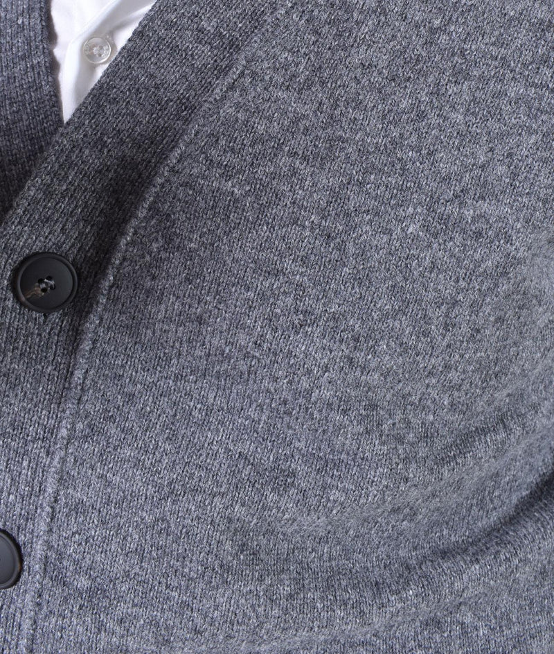 Cardigan Gran Sasso Super Geelong grigio 23188 25051093 GRAN SASSO