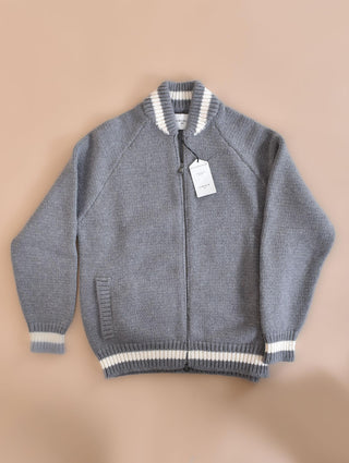 Giubbotto Circolo 1901 college bomber lana grigio CN51641214 CIRCOLO 1901