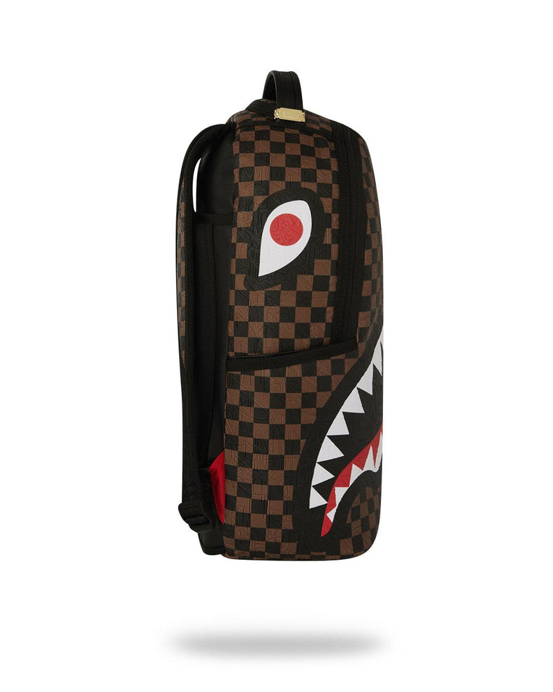 Zaino Sprayground marrone check 2 emboss B82321 SPRAYGROUND