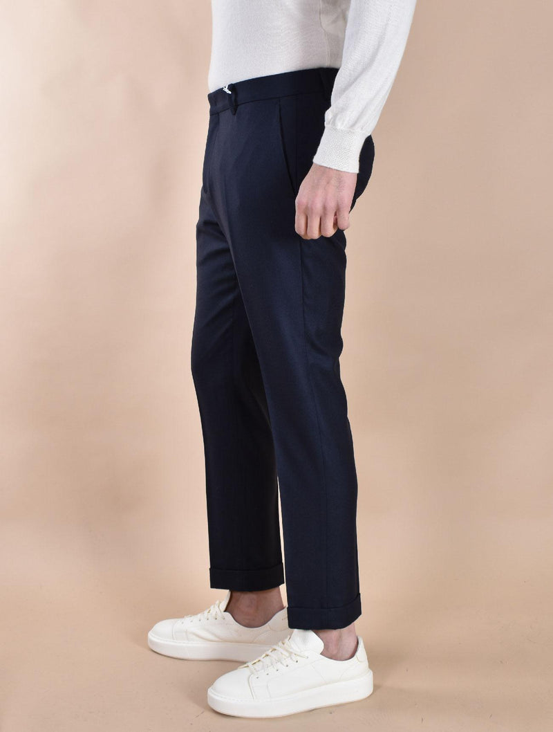 Pantalone Be Able alexander shorter blu navy WFS ALEX06 BE ABLE