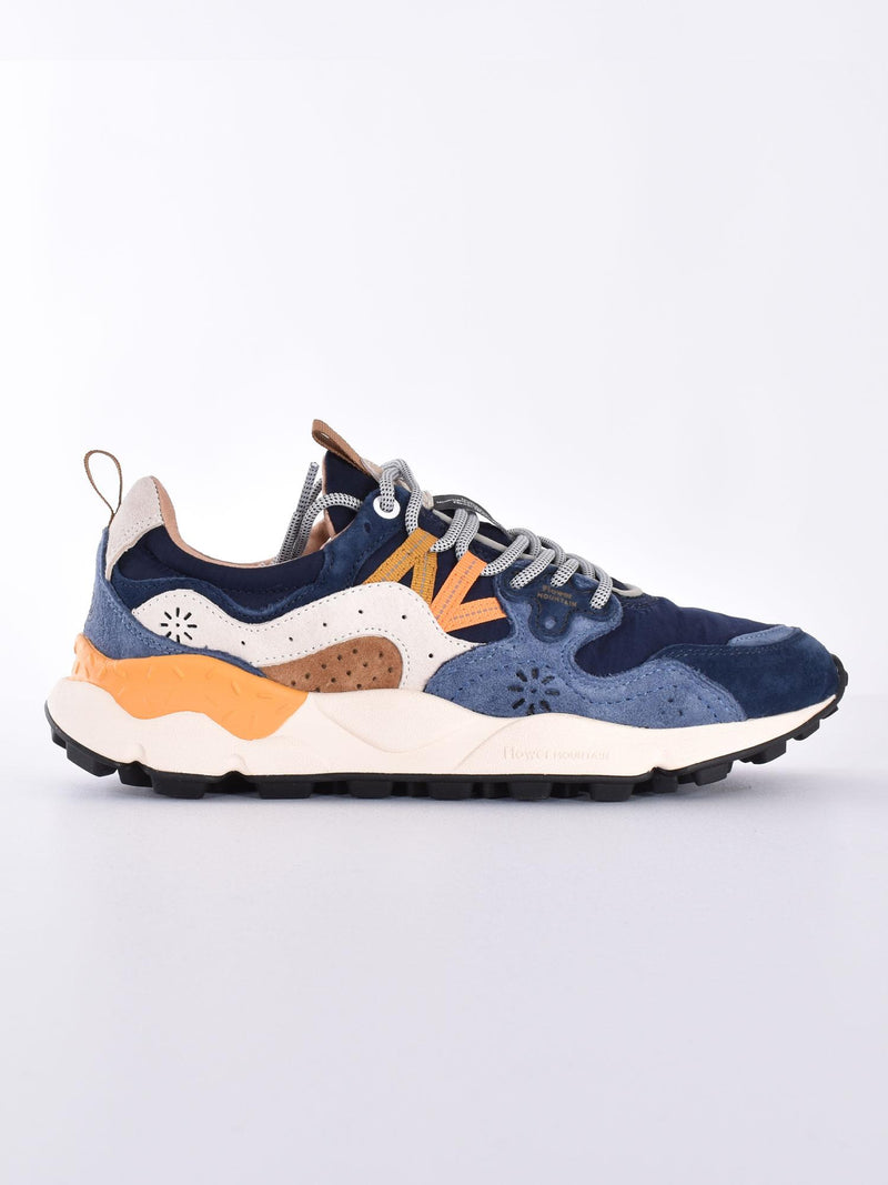 Sneakers Flower Montain Yamano blu 