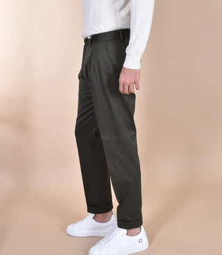 Pantalone Be Able ricky regular verde twill GSO GSO RICK06 BE ABLE