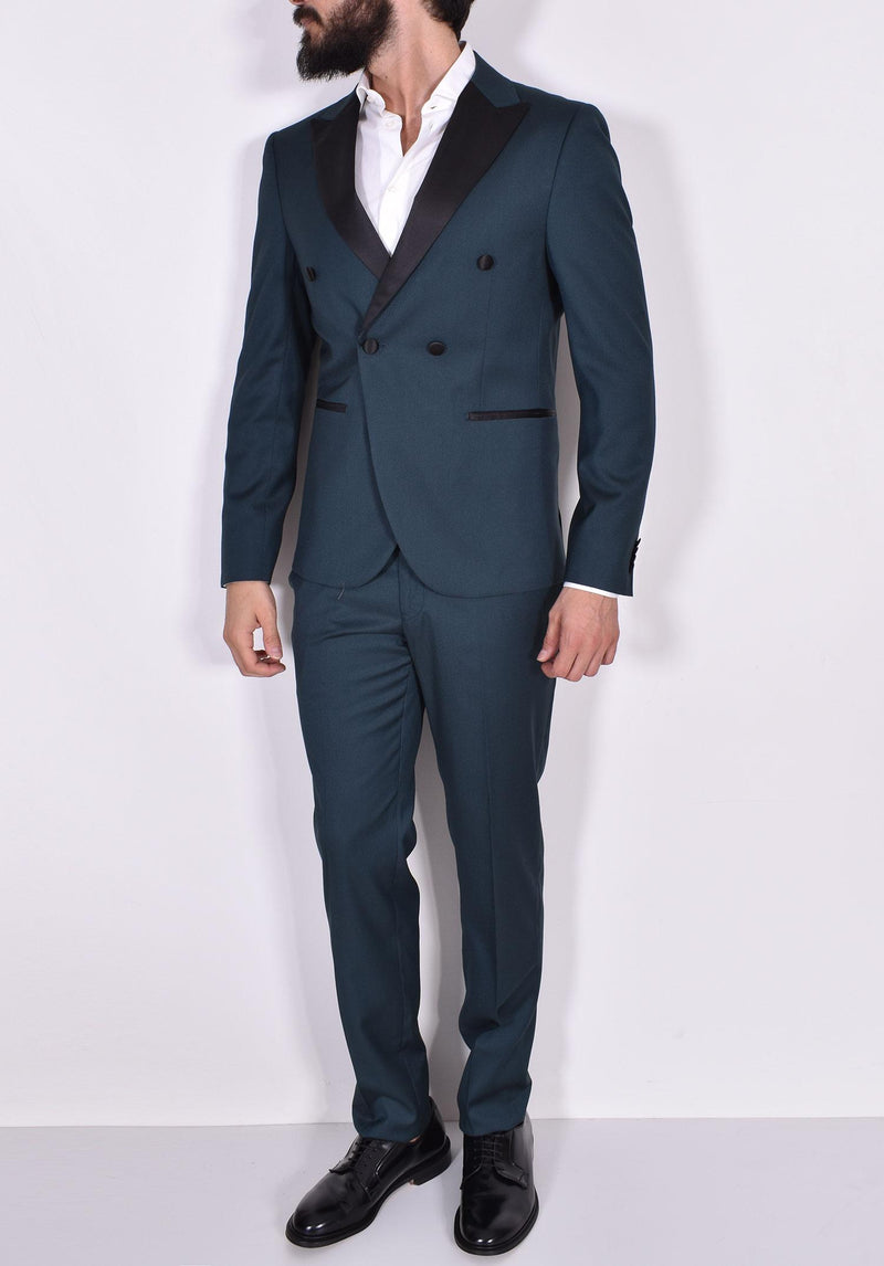 Abito Marcel Morel doppiopetto 1 bottone verde AB033201 Marcel Morel