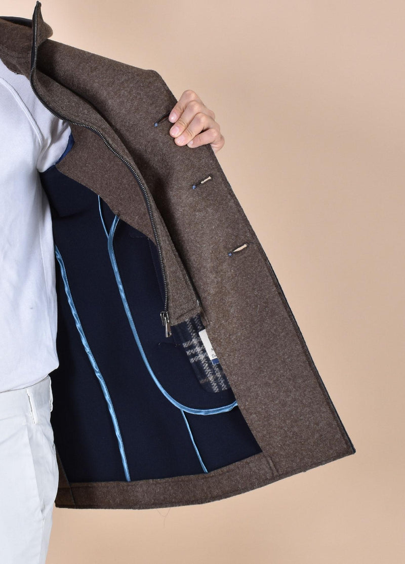 Cappotto BoB marrone Andy giubbino interno ANDY1 53TRT02 BOB